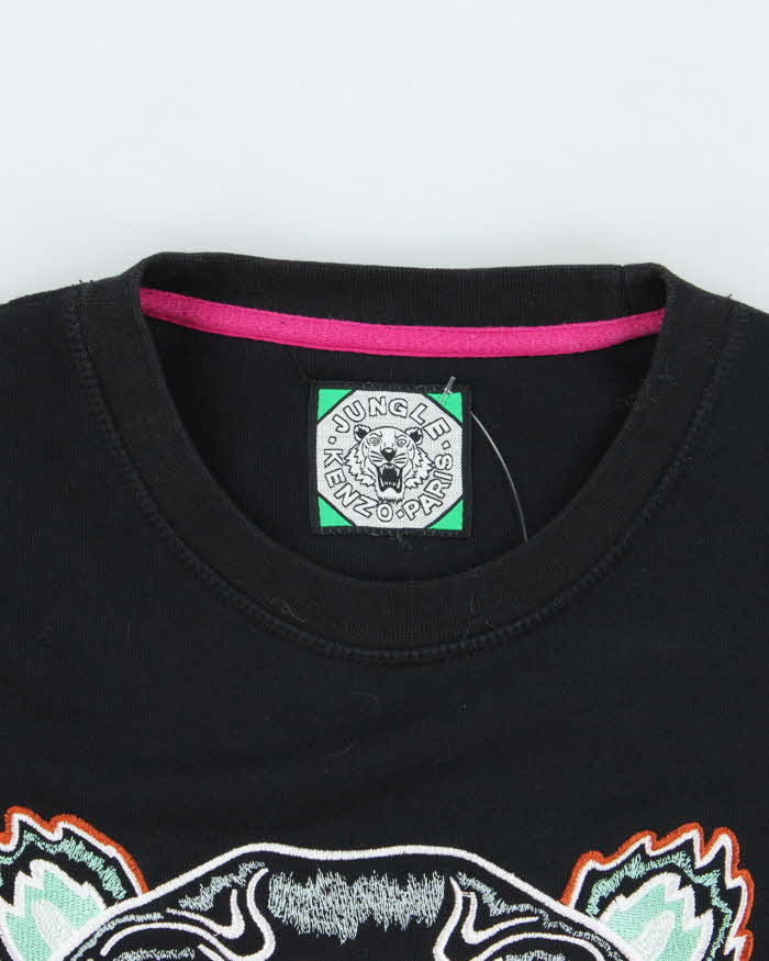 Vintage Y2k 00s Kenzo Embroidered Sweatshirt - M