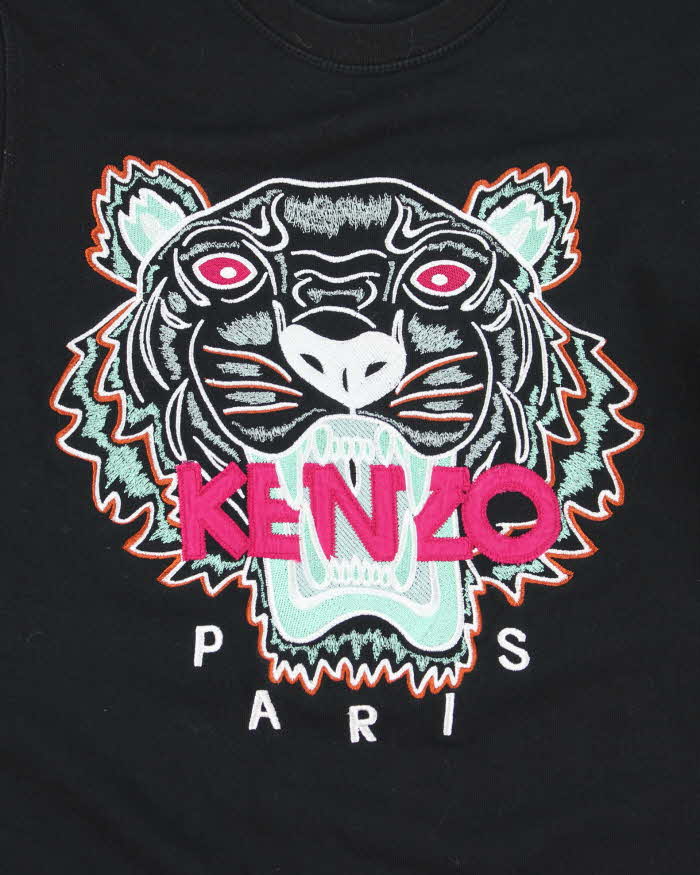 Vintage Y2k 00s Kenzo Embroidered Sweatshirt - M