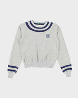 Vintage 2000's Women's Ralph Lauren Small Embroidered Crest Sweatshirt - S