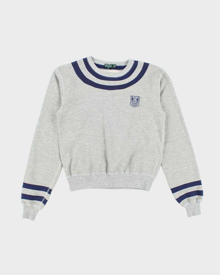 Vintage 2000's Women's Ralph Lauren Small Embroidered Crest Sweatshirt - S