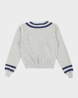 Vintage 2000's Women's Ralph Lauren Small Embroidered Crest Sweatshirt - S