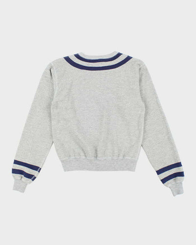 Vintage 2000's Women's Ralph Lauren Small Embroidered Crest Sweatshirt - S