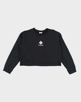 Vintage 2000's Women's Columbia Cropped Lightweight Sweatshirt - L