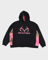 Vintage Y2K Women's Real Tree Pink Camo Hoodie - XXL