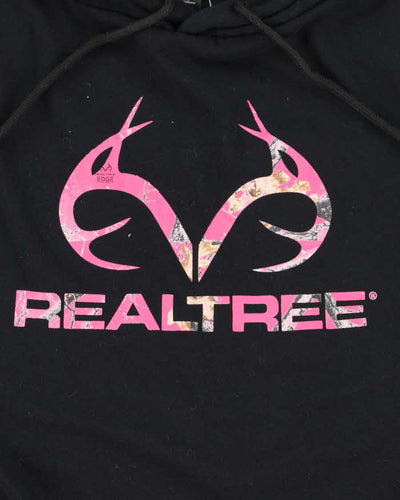 Vintage Y2K Women's Real Tree Pink Camo Hoodie - XXL