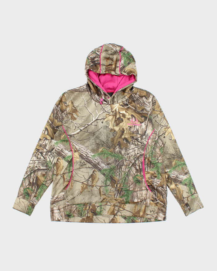 Vintage 00s Realtree Camouflage Hoodie - L