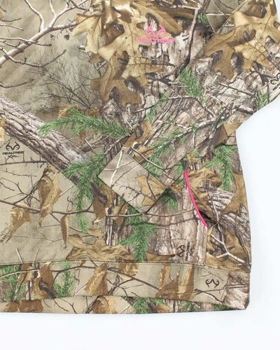 Vintage 00s Realtree Camouflage Hoodie - L