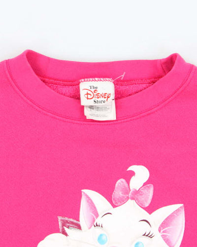Vintage Y2K Disney Marie Graphic Print Sweatshirt - L