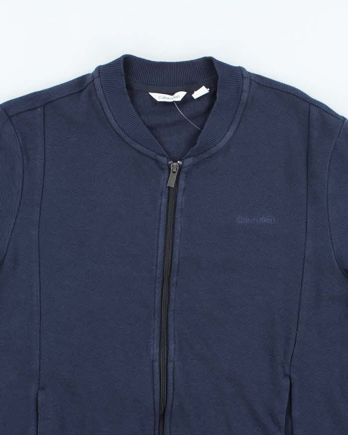 Vintage 2000's Calvin Klein Full Zip Sweatshirt - M