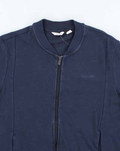 Vintage 2000's Calvin Klein Full Zip Sweatshirt - M