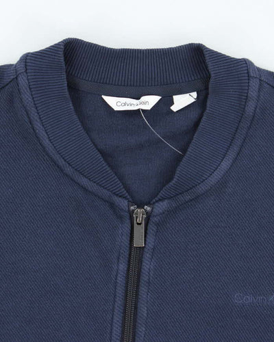 Vintage 2000's Calvin Klein Full Zip Sweatshirt - M