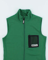 Vintage Y2k 00s DKNY Sleeveless Zip-Up Jumper - L