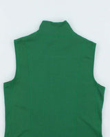 Vintage Y2k 00s DKNY Sleeveless Zip-Up Jumper - L