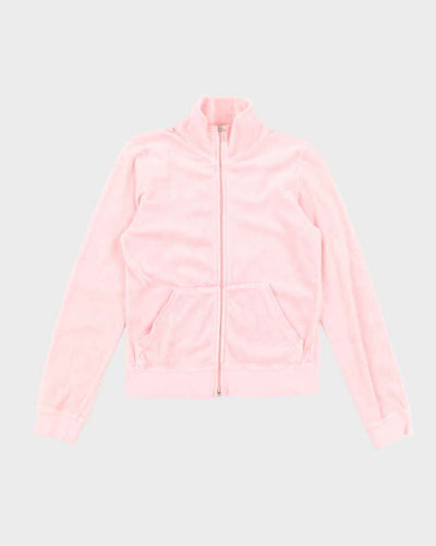Vintage Y2k 00s Juicy Couture Zip-Up Jumper - M