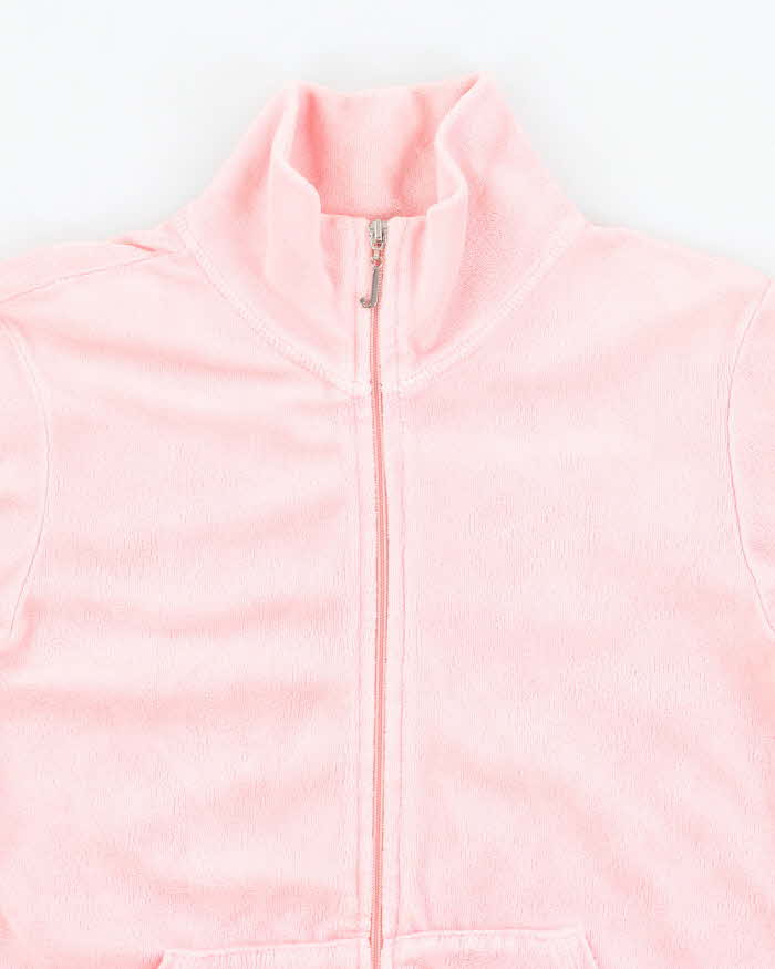 Vintage Y2k 00s Juicy Couture Zip-Up Jumper - M