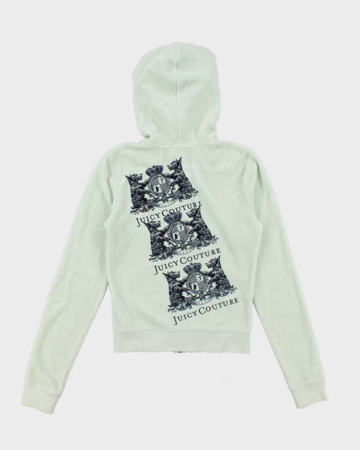 Vintage Y2k 00s Juicy Couture Zip-Up Hoodie - S