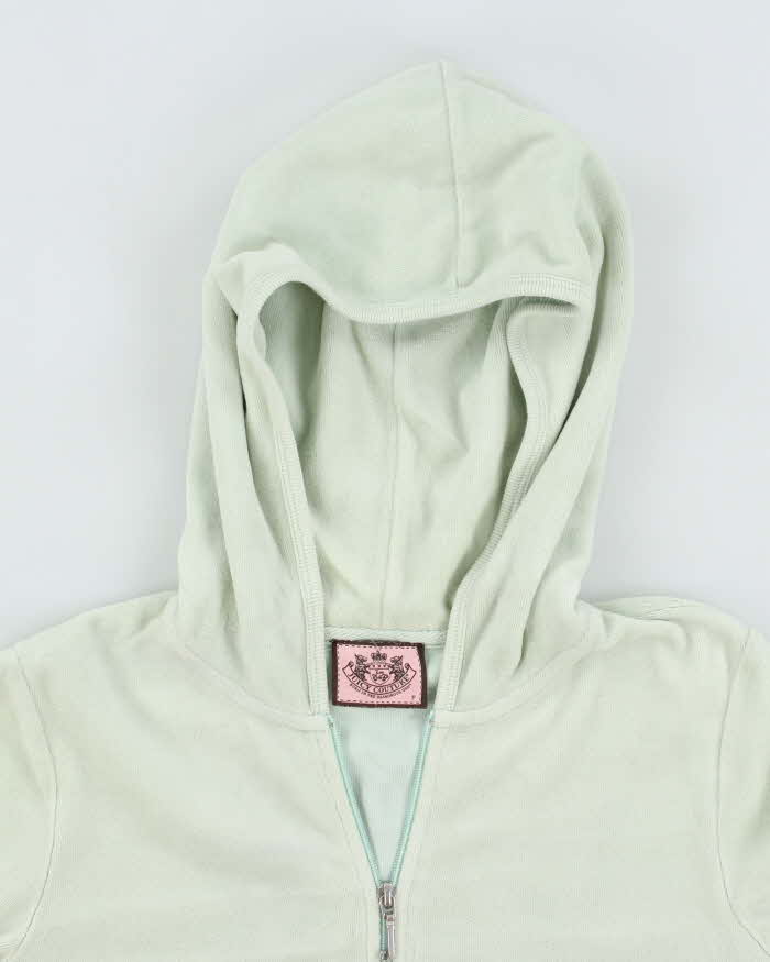 Vintage Y2k 00s Juicy Couture Zip-Up Hoodie - S