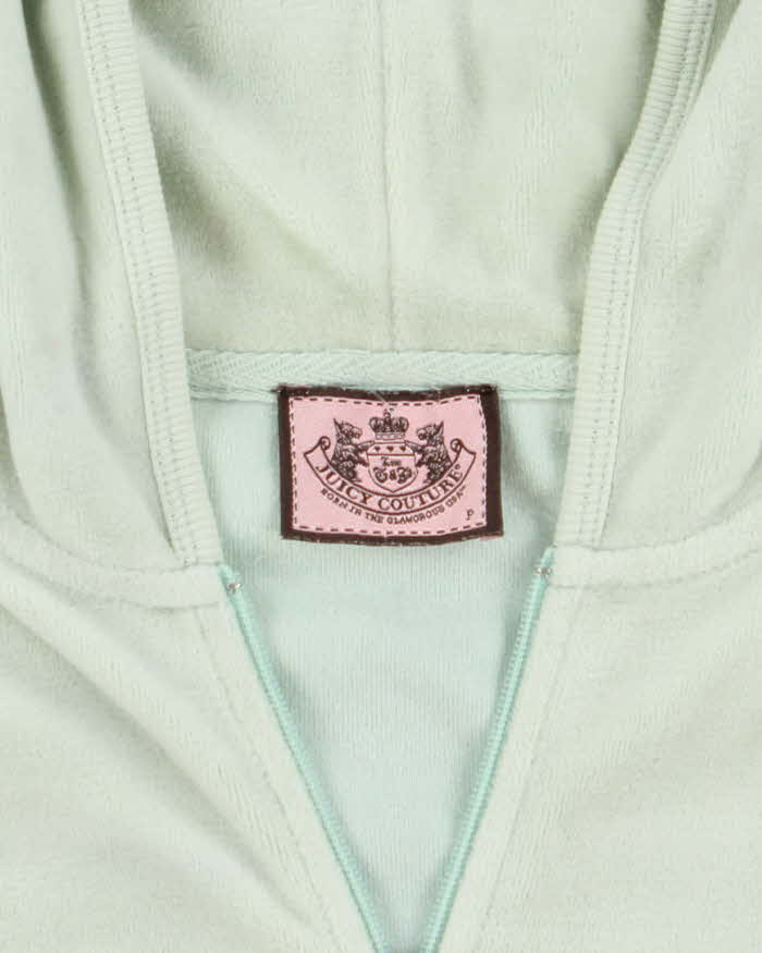 Vintage Y2k 00s Juicy Couture Zip-Up Hoodie - S