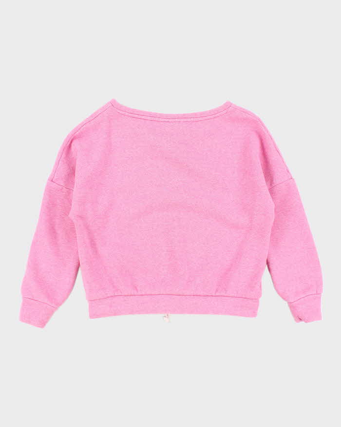 Vintage Y2K Women's Puma V-Neck Sweatshirt - M