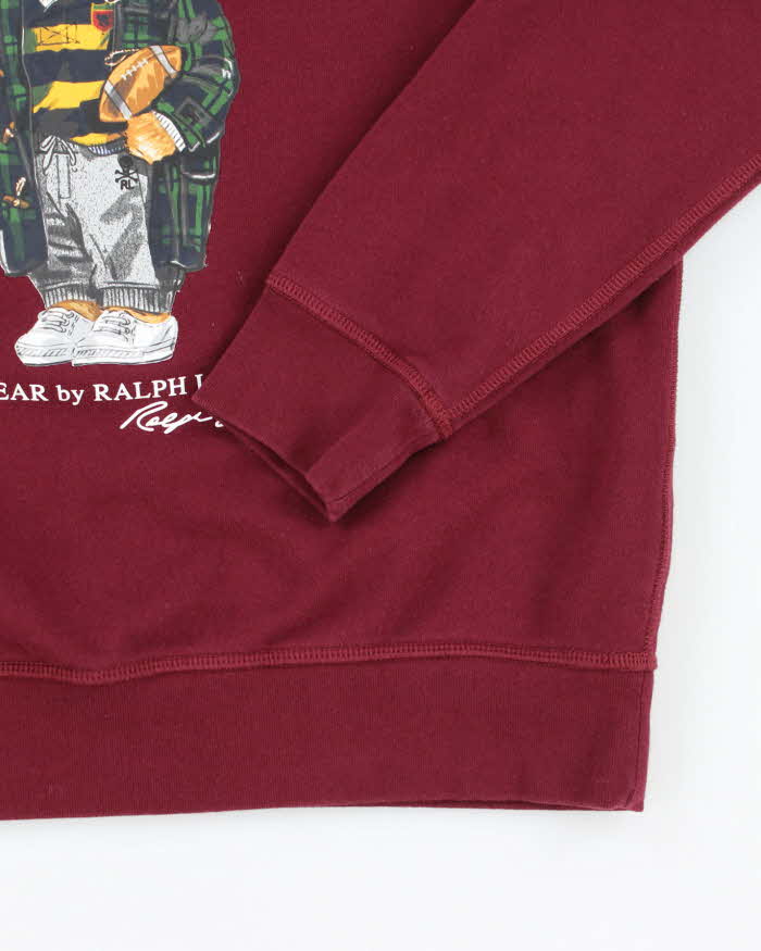 Vintage 2000's Women's Ralph Lauren Polo Bear Sweatshirt - L