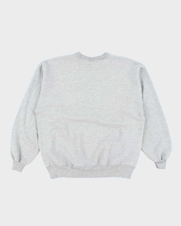 Vintage S.F.U Volleyball Grey Sweatshirt - XL