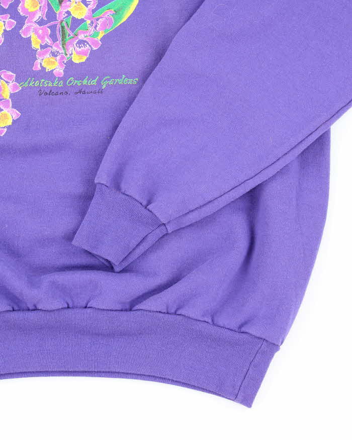 Vintage Akatuska Orchard Gardens Hawaii Sweatshirt - XL