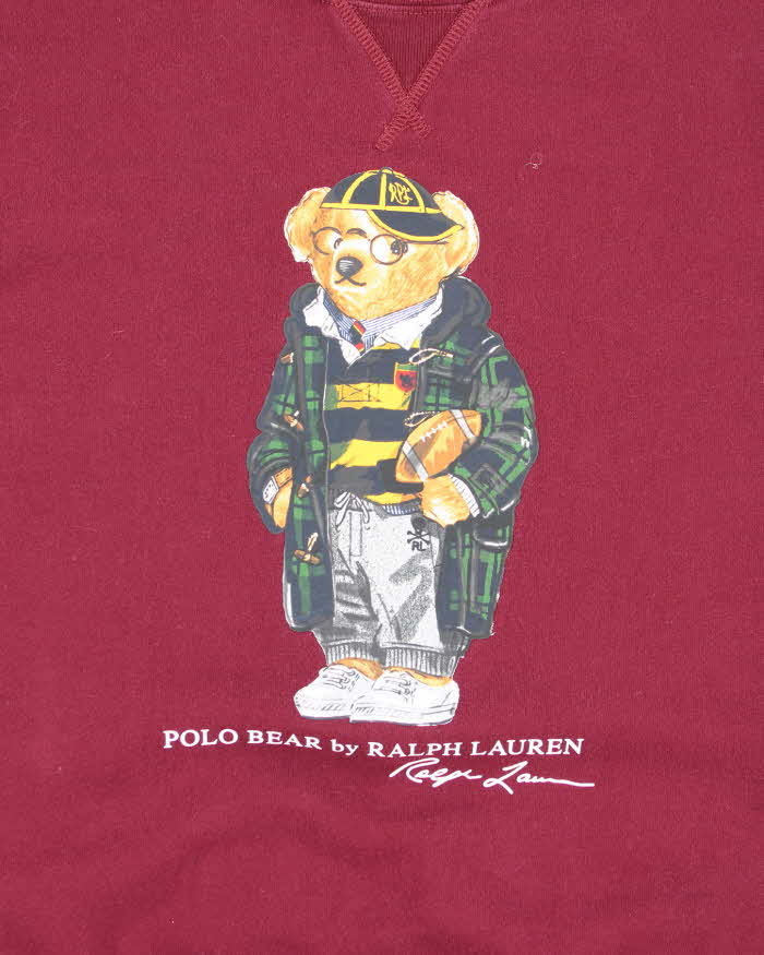 Vintage Polo Ralph Lauren Teddy Bear Sweatshirt - L