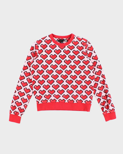 Vintage 00s Love Moschino All Over Print Sweatshirt - M