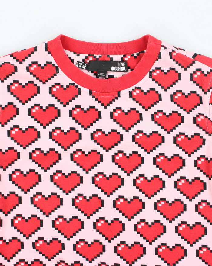 Vintage 00s Love Moschino All Over Print Sweatshirt - M