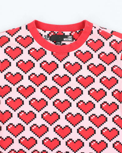 Vintage 00s Love Moschino All Over Print Sweatshirt - M