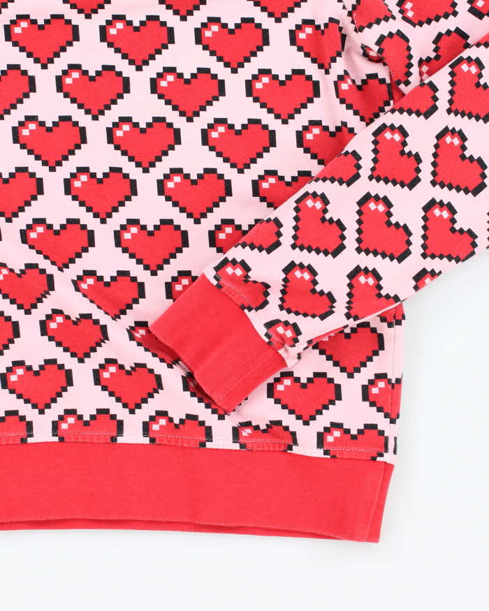 Vintage 00s Love Moschino All Over Print Sweatshirt - M