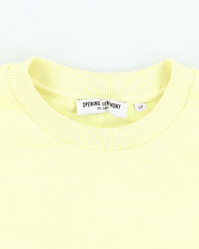 Vintage Opening Ceremony Yellow Sweatshirt - S