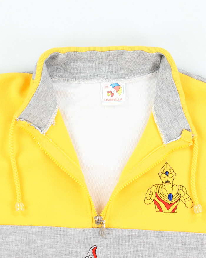 Vintage 90s Ultra Man Quarter-Zip Sweatshirt - XS
