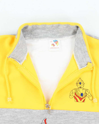 Vintage 90s Ultra Man Quarter-Zip Sweatshirt - XS