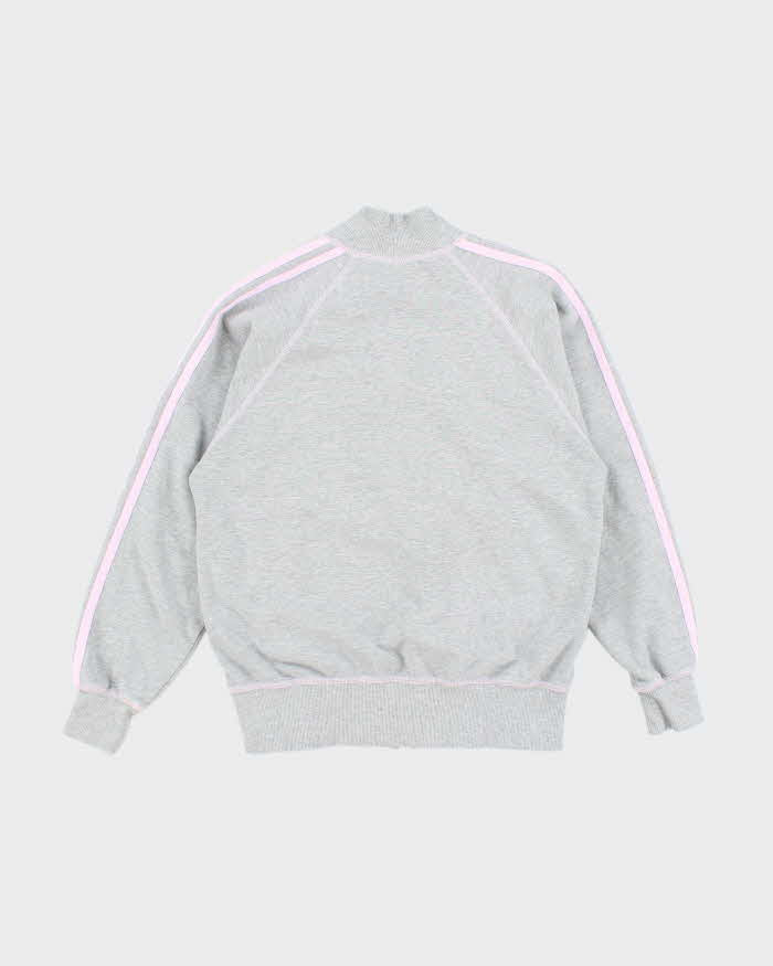 Vintage Y2k 00s Adidas Zip-Up Jumper - S