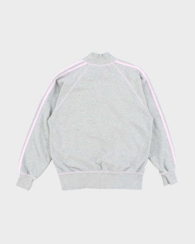 Vintage Y2k 00s Adidas Zip-Up Jumper - S