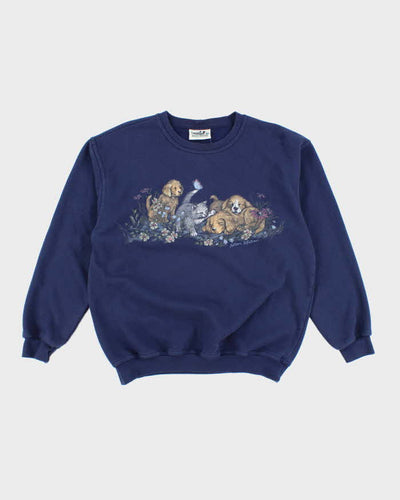 Vintage 2000's Northern Reflections Animals Graphic Sweatshirt - M