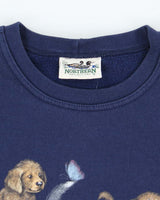 Vintage 2000's Northern Reflections Animals Graphic Sweatshirt - M