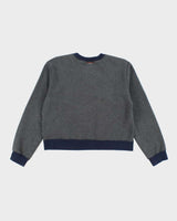 Vintage Y2K Tommy Girl Cropped Spell Out Sweatshirt - L