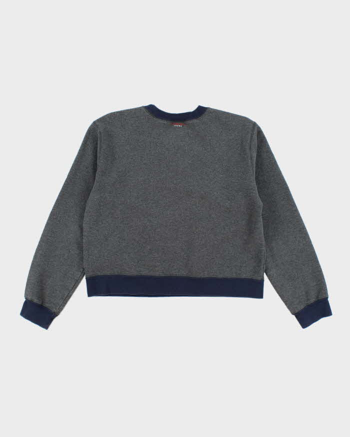 Vintage Y2K Tommy Girl Cropped Spell Out Sweatshirt - L