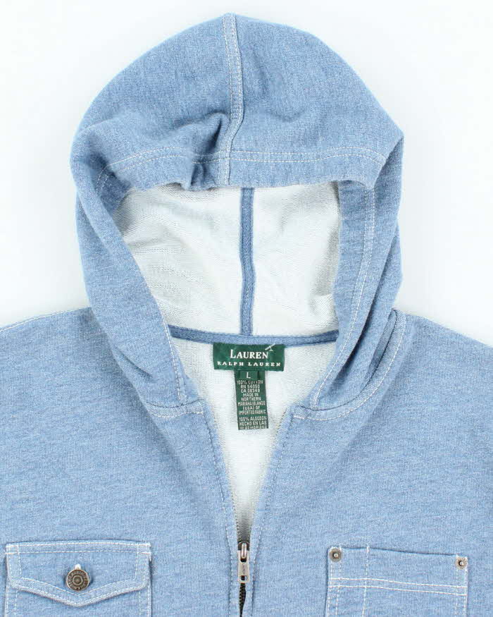Vintage Ralph Lauren Zip-Up Hoodie - L