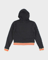 Vintage Y2K Women's True Religion Spell Out Zip Up Hoodie - XS