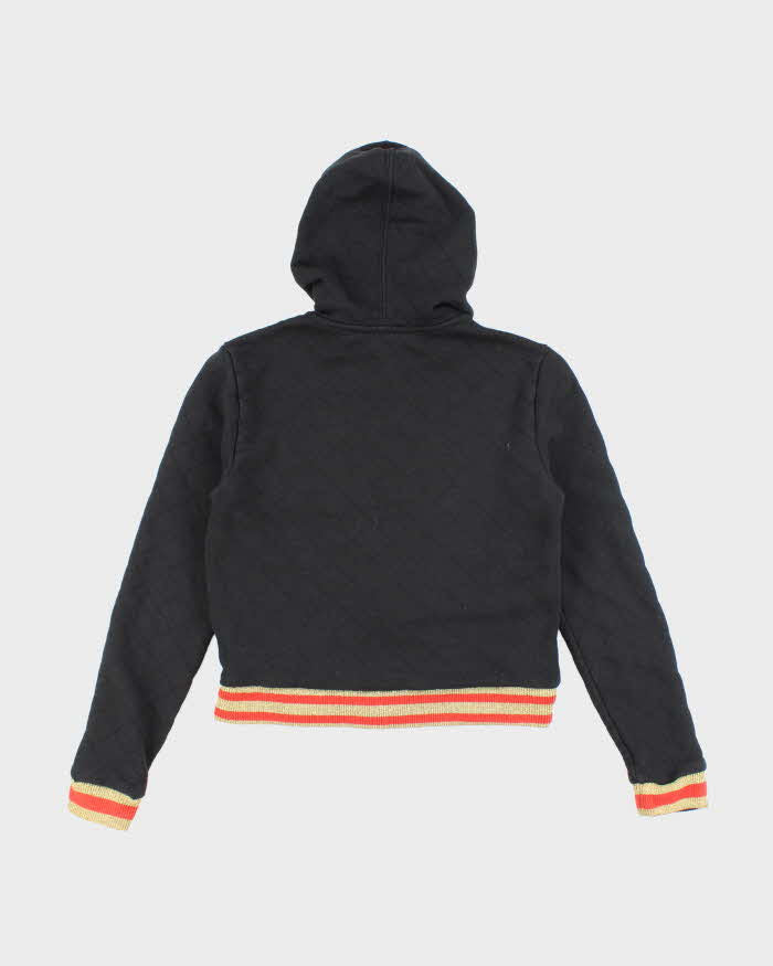 Vintage Y2K Women's True Religion Spell Out Zip Up Hoodie - XS