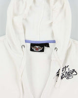 Vintage 2000's Women's Harley Davidson Graphic Print Zip Up Hoodie - L