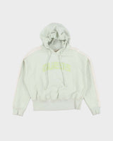 Vintage Y2K Women's Guess Spell Out Cropped Hoodie - M