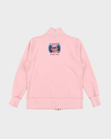 Vintage Y2k 00s Harley Davidson Pink Zip-Up Jumper - L