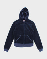 Vintage Y2k 00s Juicy Couture Zip-Up Hoodie - S