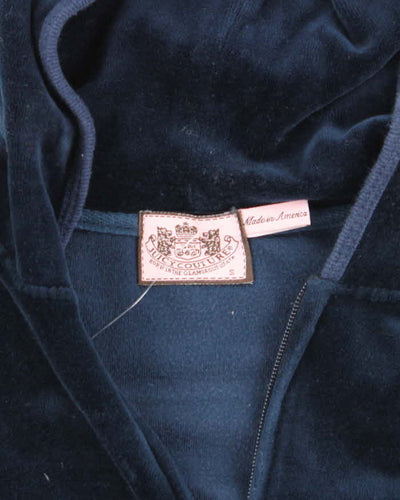 Vintage Y2k 00s Juicy Couture Zip-Up Hoodie - S