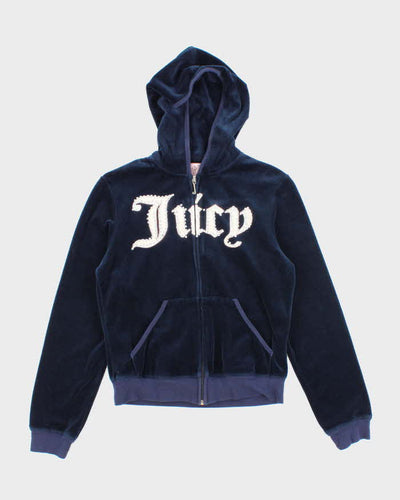 Vintage Y2k 00s Juicy Couture Zip-Up Hoodie - L