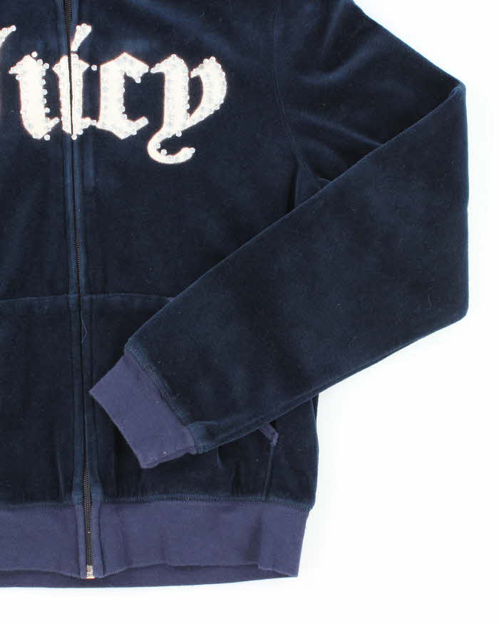Vintage Y2k 00s Juicy Couture Zip-Up Hoodie - L